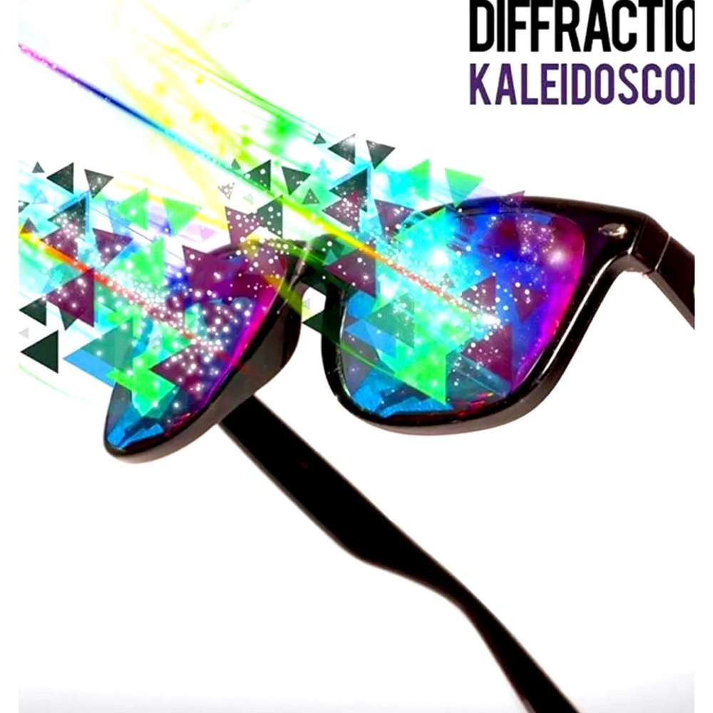 Ultimate Diffraction Kaleidoscope Glasses